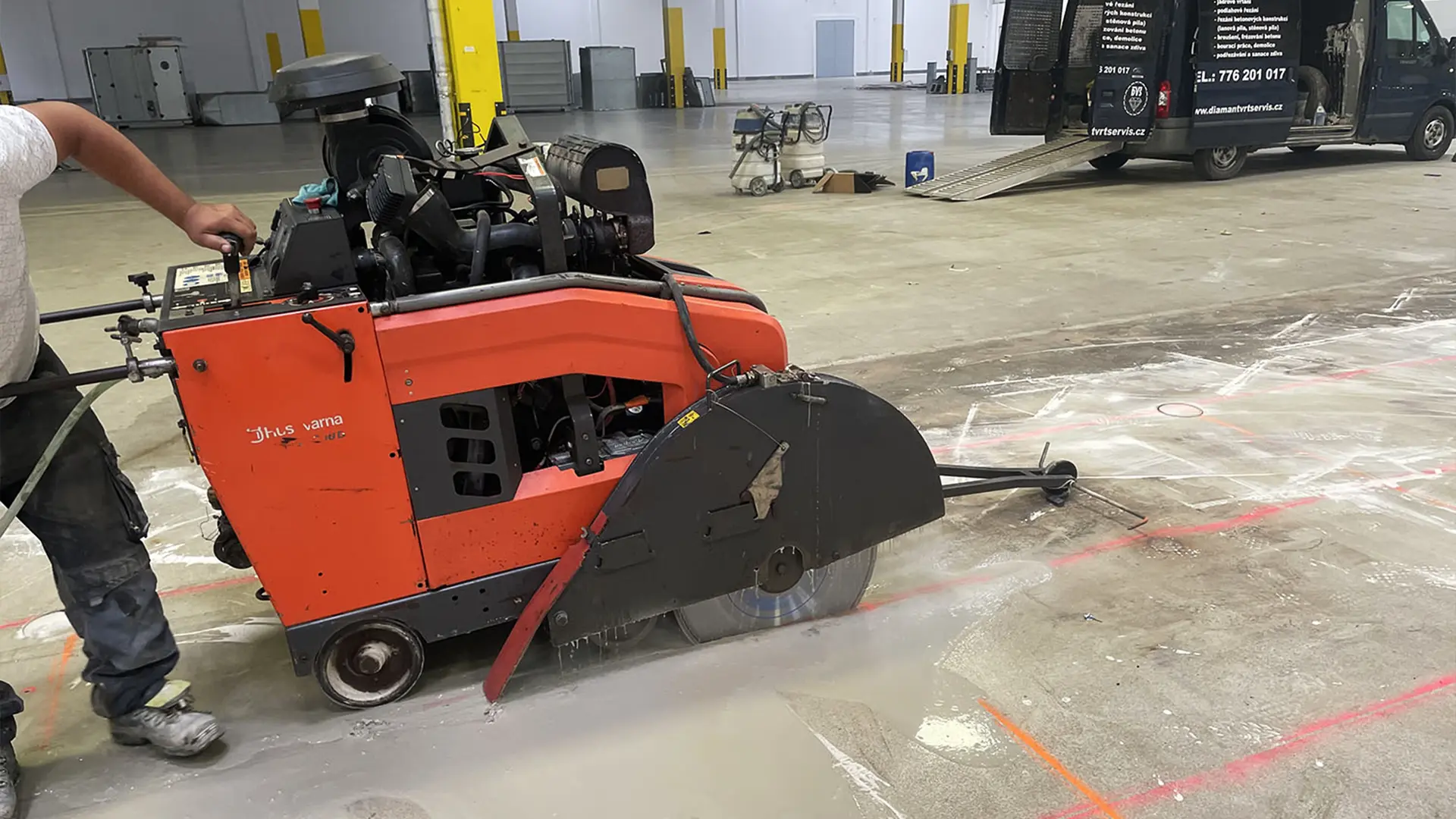 Diamant Vrt Servis - Řezání - Galerie